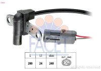 Sensor, crankshaft pulse Made in Italy - OE Equivalent 9.0023 Facet