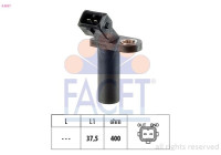 Sensor, crankshaft pulse Made in Italy - OE Equivalent 9.0037 Facet