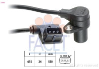 Sensor, crankshaft pulse Made in Italy - OE Equivalent 9.0049 Facet