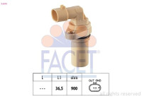 Sensor, crankshaft pulse Made in Italy - OE Equivalent 9.0379 Facet