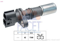 Sensor, crankshaft pulse Made in Italy - OE Equivalent 9.0478 Facet