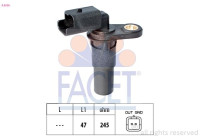 Sensor, crankshaft pulse Made in Italy - OE Equivalent 9.0536 Facet