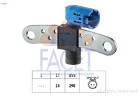 Sensor, crankshaft pulse Made in Italy - OE Equivalent 9.0543 Facet