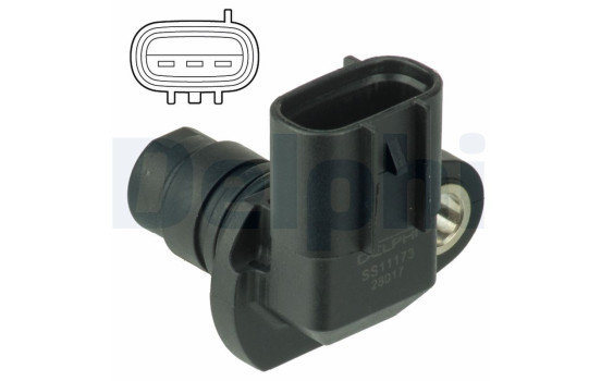 Sensor, crankshaft pulse SS11173 Delphi