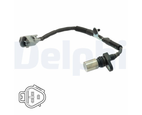 Sensor, crankshaft pulse SS11237 Delphi