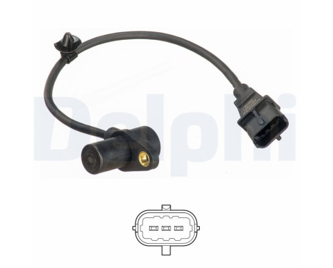 Sensor, crankshaft pulse SS11241 Delphi