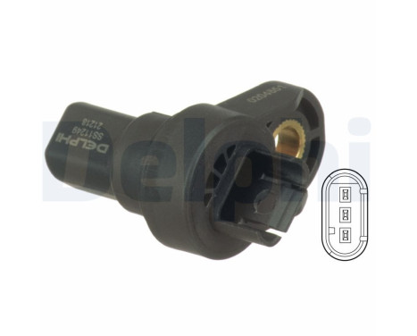 Sensor, crankshaft pulse SS11249 Delphi, Image 2