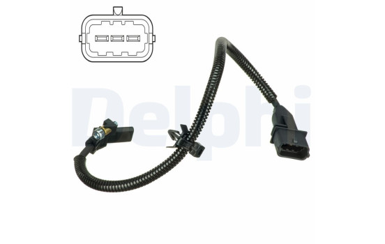 Sensor, crankshaft pulse SS11321 Delphi