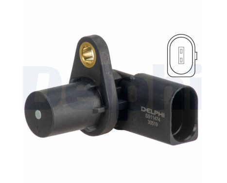 Sensor, crankshaft pulse SS11474 Delphi