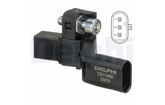 Sensor, crankshaft pulse SS11480 Delphi