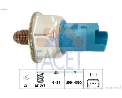 Fuel pressure sensor