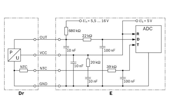 Sensor, fuel pressure 0 261 230 093 Bosch, Image 9