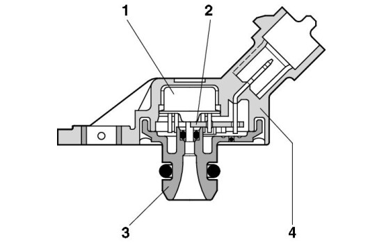 Sensor, fuel pressure 0 261 230 110 Bosch, Image 3