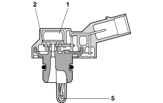 Sensor, fuel pressure 0 261 230 110 Bosch, Image 4