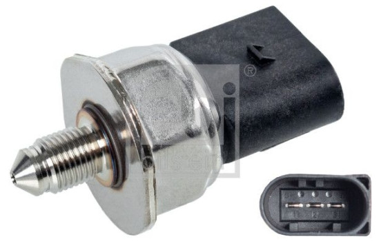 Sensor, fuel pressure 171884 FEBI, Image 2