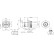 Sensor, fuel pressure CR/RDS4/1800/AKS Bosch, Thumbnail 8