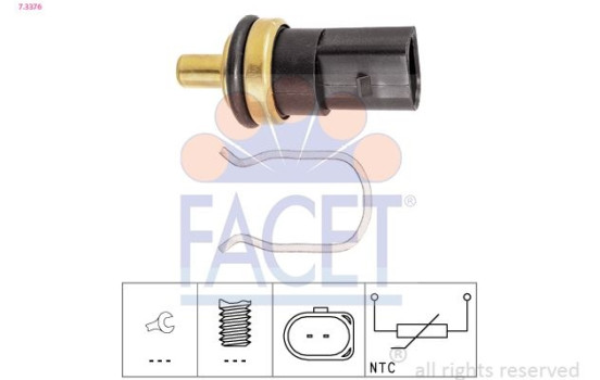 Sensor, fuel temperature Made in Italy - OE Equivalent