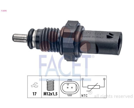 Sensor, fuel temperature Made in Italy - OE Equivalent
