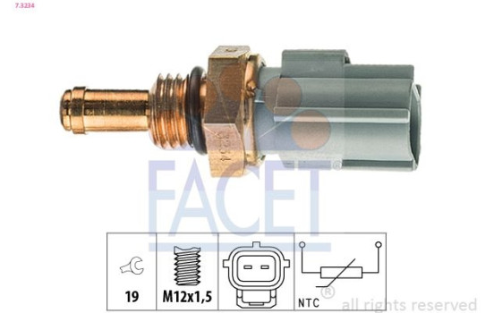 Sensor, fuel temperature Made in Italy - OE Equivalent