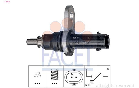 Sensor, fuel temperature Made in Italy - OE Equivalent