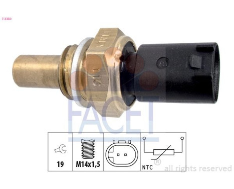 Sensor, fuel temperature Made in Italy - OE Equivalent