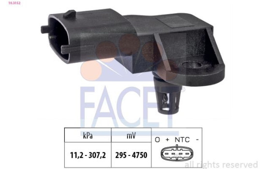 Air Pressure Sensor, height adaptation Made in Italy - OE Equivalent