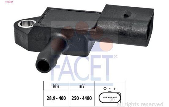 Air Pressure Sensor, height adaptation Made in Italy - OE Equivalent