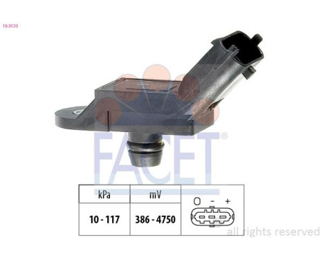 Air Pressure Sensor, height adaptation Made in Italy - OE Equivalent