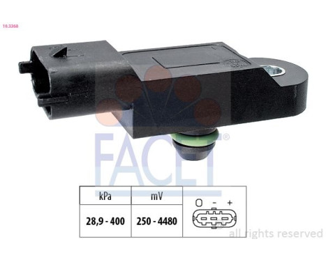 Air Pressure Sensor, height adaptation Made in Italy - OE Equivalent