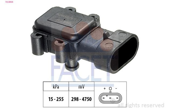 Air Pressure Sensor, height adaptation Made in Italy - OE Equivalent