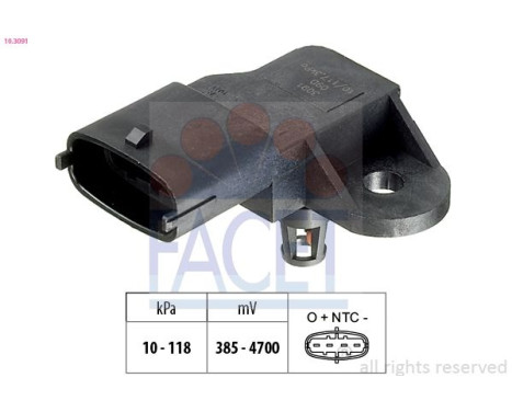 Air Pressure Sensor, height adaptation Made in Italy - OE Equivalent
