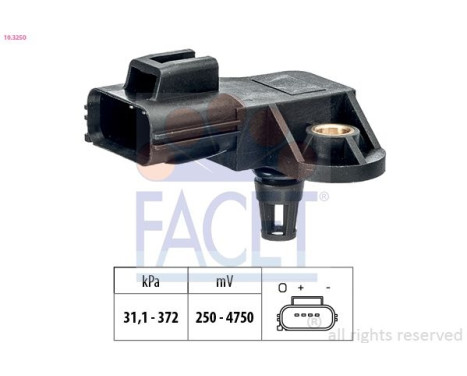 Air Pressure Sensor, height adaptation Made in Italy - OE Equivalent
