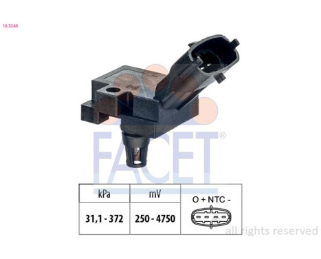 Air Pressure Sensor, height adaptation Made in Italy - OE Equivalent