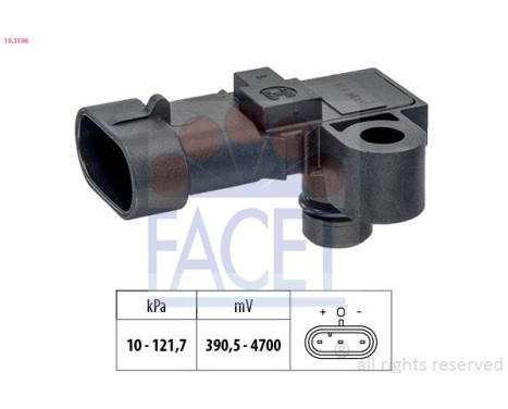 Air Pressure Sensor, height adaptation Made in Italy - OE Equivalent