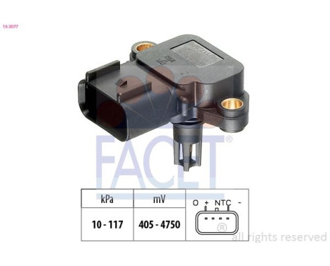 Air Pressure Sensor, height adaptation Made in Italy - OE Equivalent