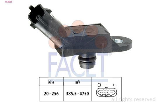 Air Pressure Sensor, height adaptation Made in Italy - OE Equivalent