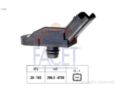Air Pressure Sensor, height adaptation Made in Italy - OE Equivalent