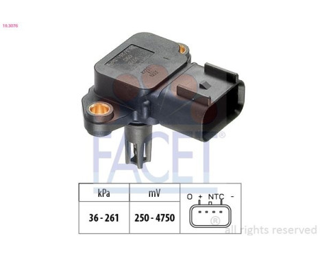 Air Pressure Sensor, height adaptation Made in Italy - OE Equivalent