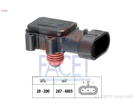 Air Pressure Sensor, height adaptation Made in Italy - OE Equivalent