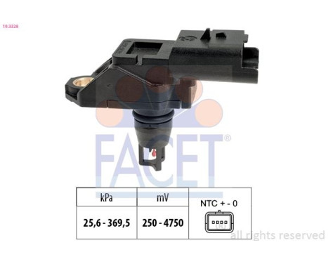 Air Pressure Sensor, height adaptation Made in Italy - OE Equivalent