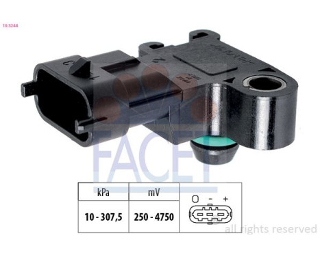 Air Pressure Sensor, height adaptation Made in Italy - OE Equivalent