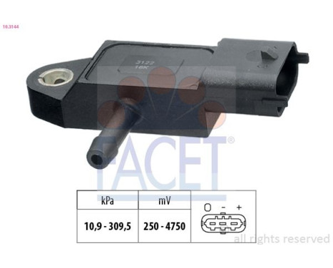 Air Pressure Sensor, height adaptation Made in Italy - OE Equivalent