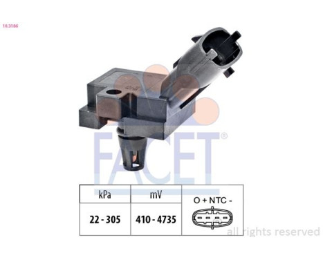 Air Pressure Sensor, height adaptation Made in Italy - OE Equivalent