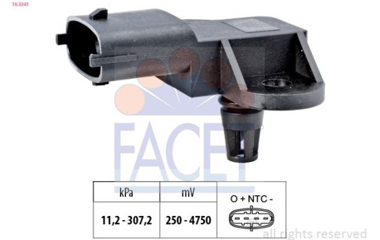 Air Pressure Sensor, height adaptation Made in Italy - OE Equivalent