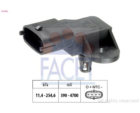 Air pressure sensor, height controller