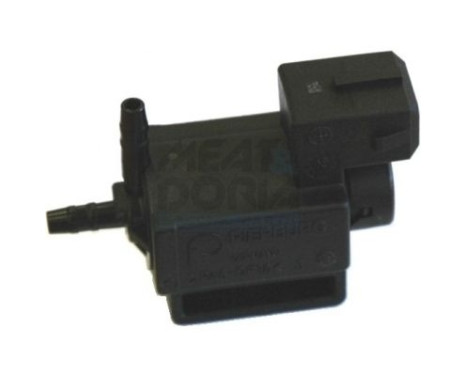 Pressure converter, exhaust gas control