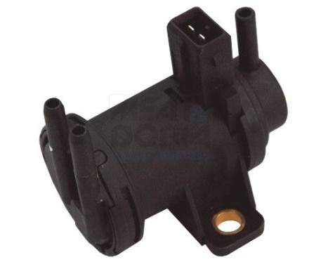 Pressure converter, exhaust gas control