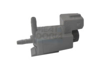 Pressure converter, exhaust gas control