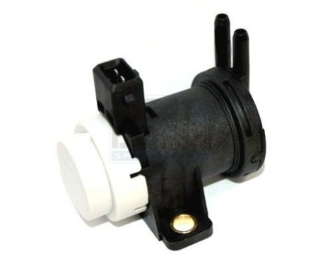 Pressure converter, exhaust gas control