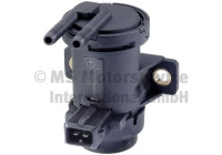 Pressure converter, exhaust gas control